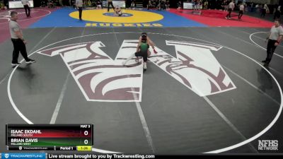 Quarterfinal - Isaac Ekdahl, Millard South vs Brian Davis, Millard West