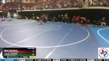 83 lbs Cons. Round 2 - Chase Curving, Vici Wrestling Club vs Beau Mayfield, Texas Takedown Academy