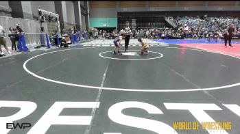 61 lbs Consi Of 16 #2 - Grayson Rasmussen, Rock Of Redmond vs Bryan Medelez 2nd, Hermiston Wrestling