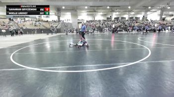 65 lbs Quarterfinal - Noelle Lindsey, Joelton Wrestling Club vs Savannah Gryczewski, Wave Wrestling Club