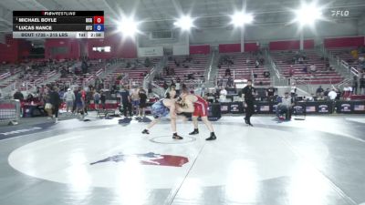 215 lbs Semis - Michael Boyle, Ohio Crazy Goats vs Lucas Nance, Relentless Training Center