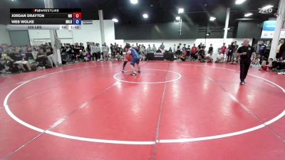 225 lbs Jordan Drayton, Maryland vs Wes Wolke, Minnesota Blue