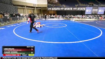 96 lbs Cons. Round 4 - Jake Bolich, Junkyard Dogs Wrestling Club vs Parker Kooken, Anacortes Hawkeyes Wrestling Club