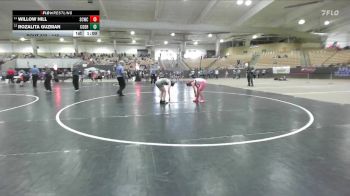 112 lbs Cons. Round 2 - Willow Hill, Stewarts Creek Wrestling Club vs Rozalita Guzman, Hawks Wrestling Club