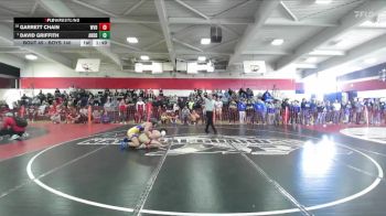Boys 140 lbs Champ. Round 1 - David Griffith, Anderson Boys vs Garrett Chain, West Valley Boys