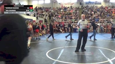 117 lbs Quarterfinal - Mia Skinner, Wilmington Ladies Freestyle Wr vs Morgan Marine, Eastwood Eagles (EWO3)