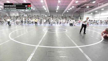 152 lbs Rr Rnd 2 - Segar Ralston, Indiana Outlaws Yellow vs Jacob Coulson, Flickr Boyz Aces