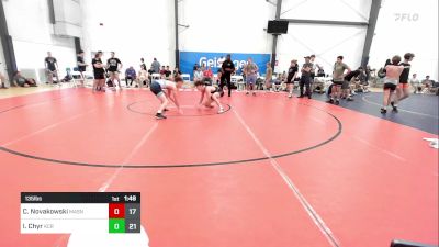 135 lbs Rr Rnd 1 - Conner Novakowski, Mat Assassins Blue vs Isaiah Chyr, Keystone Crew