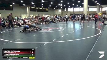 285 lbs Round 2 (6 Team) - Jayden Thomason, West Georgia WC vs Jordan Sherrod, Mississippi Mayhem