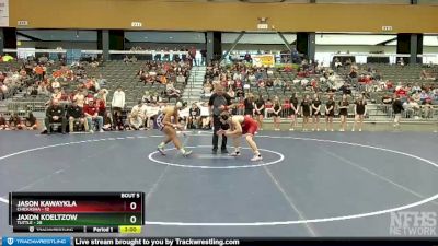 150 lbs Semifinals (8 Team) - Jaxon Koeltzow, Tuttle vs Jason Kawaykla, Chickasha