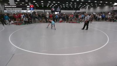 90 lbs Cons. Sub-quarters - Reagan Dukat, Nebraska vs Payton Schroeder, Top Notch Wrestling Club