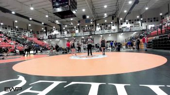 155 lbs Final - Kynzie Kelly, Broken Arrow JH Girls vs Paisley Farris, Tecumseh HS Girls