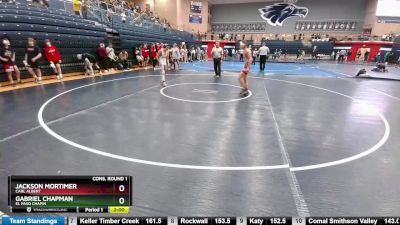 113 lbs Cons. Round 1 - Jackson Mortimer, Carl Albert vs Gabriel Chapman, El Paso Chapin