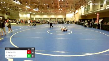 126 lbs Rr Rnd 2 - Blake Boyer, Kraken vs Matt Farley, Pirate Wrestling Club