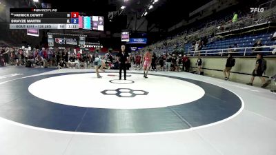 138 lbs Cons. Rd Of 64 - Patrick Dowty, IN vs Swayze Martin, AL