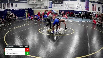 189 lbs Cons. Round 2 - Joby Hilyer, Sheffield Area Hs vs Jeremiah Kennedy, Beaver County Christian School