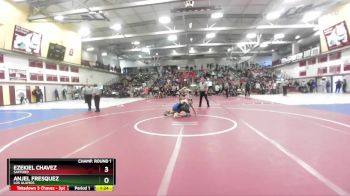 106 lbs Champ. Round 1 - Ezekiel Chavez, Safford vs Anjel Fresquez, Los Alamos