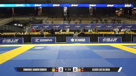 Enmanuel Ramon Romero vs Kleber Luiz Da Silva 2026 Pan Jiu Jitsu IBJJF Championship