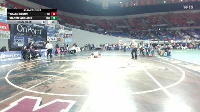 2A/1A Boys 120 Cons. Semi - Caleb Glenn, Echo Boys vs Kaden Williams, Camas Valley Boys