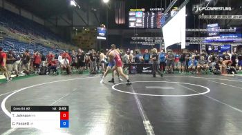 160 lbs Cons 64 #2 - Tallin Johnson, Minnesota vs Carson Fassett, Oregon