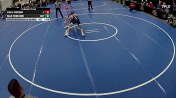 150 lbs Quarterfinals (8 Team) - Max VanHorn, Kearney vs Cole Critser, Elkhorn South