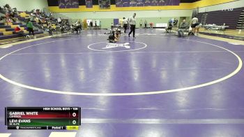 106 lbs Cons. Round 4 - Levi Evans, DC Elite vs Gabriel White, Cameron