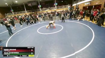 138 lbs Quarterfinal - Rider Seguine, Post Falls vs Isaac Echeverria, Hermiston