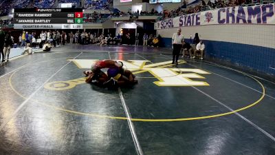 126 lbs Quarterfinal - Raheem Rambert, Chester vs Javaree Bartley, Whale Branch