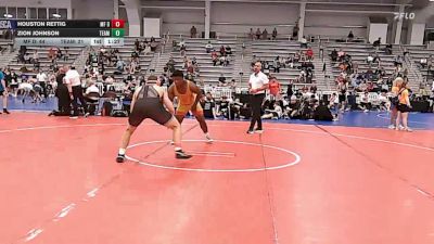220 lbs Rr Rnd 1 - Houston Rettig, MF Dynasty Black - HSB vs Zion Johnson, Team Dark Horse Gold - HSB