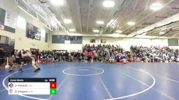 220 lbs Consolation - Jaycee Haskell, Concord vs Ben Kilgore, Milford