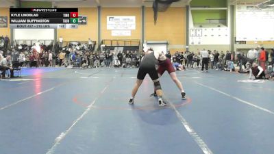215 lbs Consi Of 8 #1 - Kyle Lindblad, Timberlane vs William Buffington, Taunton