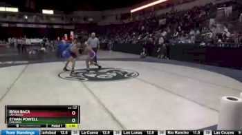 5A 145 lbs Champ. Round 1 - Ryan Baca, Las Cruces vs Ethan Powell, Carlsbad
