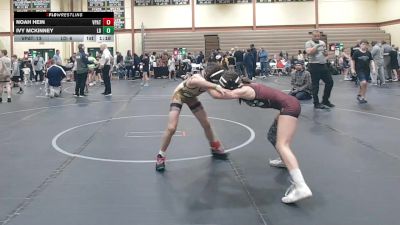 88 lbs Round 3 (8 Team) - Ivy McKinney, Lions Den vs Noah Hein, Virginia Patriots