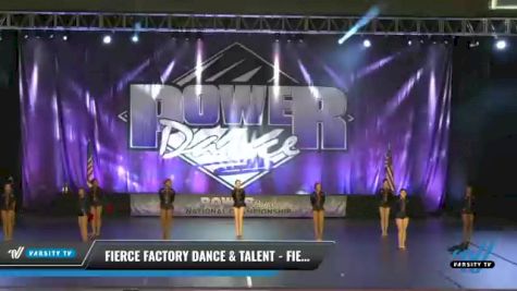 Fierce Factory Dance & Talent - Fierce Factory - Junior Pom [2021 Junior - Pom Day 2] 2021 ACP Power Dance Nationals & TX State Championship