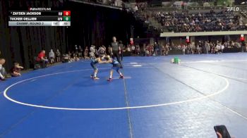 60 lbs Champ. Round 2 - Zayden Jackson, Immortal Athletics WC vs Tucker Oellien, Anoka Youth Wrestling