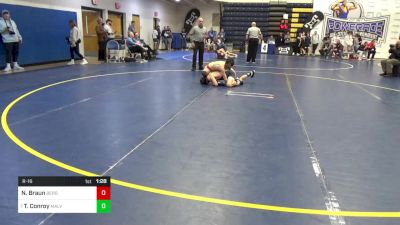 114 lbs R-16 - Nathan Braun, Bergen Catholic-NJ vs Tyler Conroy, Malvern Prep