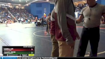 120 lbs Champ. Round 2 - Anthony Knox, St John Vianney vs Brandyn Fish, Loyola Blakefield