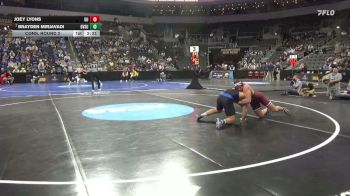 197 lbs Cons. Round 2 - Brayden Mirjavadi, Grand Valley St. vs Joey Lyons, Gannon