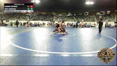 140 lbs Consolation - Kaiden Kromer, F-5 Grappling vs Rico Guevara, Elgin Wrestling