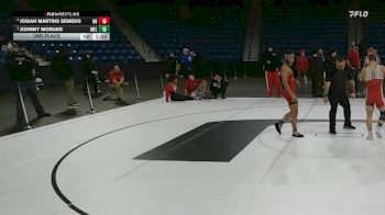 120 lbs 3rd Place - Josiah Martins Semedo, New Bedford vs Johnny Moraes, Melrose