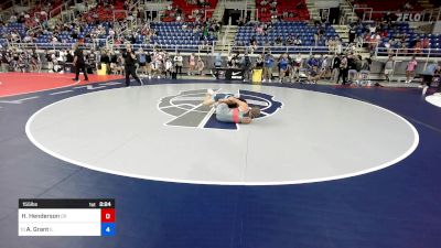 155 lbs Round Of 128 - Hannah Henderson, OR vs Aj Grant, IL