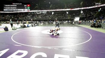 Cons. Round 2 - Caleb Heuertz, Elk Point-Jefferson vs Kaleb Johnson, Kingsbury County