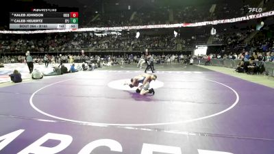 Cons. Round 2 - Caleb Heuertz, Elk Point-Jefferson vs Kaleb Johnson, Kingsbury County