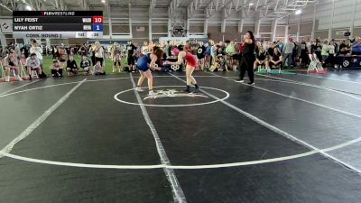 115 lbs Cons. Round 2 - Lily Feist, Washington vs Nyah Ortiz, Nevada