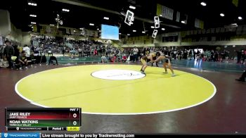 182 lbs Cons. Round 2 - Noah Watkins, Temecula Valley vs Jake Riley, Saint Francis