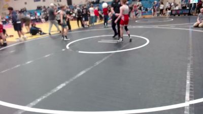 100 lbs 5th Place Match - Brock Gale, Sanderson Wrestling Academy vs Ryder Zickgraf, Fighting Squirrels Wrestling Club