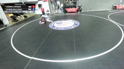 157 lbs Semis - Gabriel Estrada, Frontier High School Wrestling vs Jayden Dela Rosa, Titan Mercury Wrestling Club (TMWC)