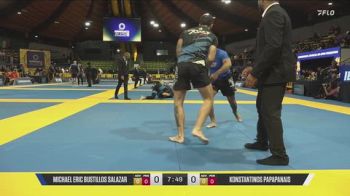 Michael Eric Bustillos Salazar vs Konstantinos Papapanais 2026 IBJJF European NoGi