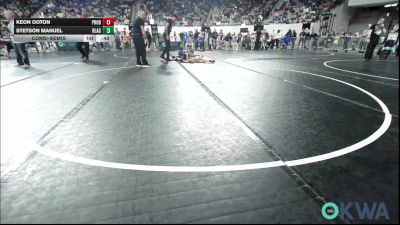 49 lbs Consolation - Keon Ooton, Prodigy NDT vs Stetson Manuel, Blackwell Wrestling Club