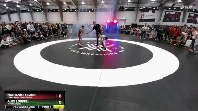 80 lbs 1st Place Match - Alex Lobdell, 3F Wrestling vs Nathaniel Heard, Texas Select Wrestling